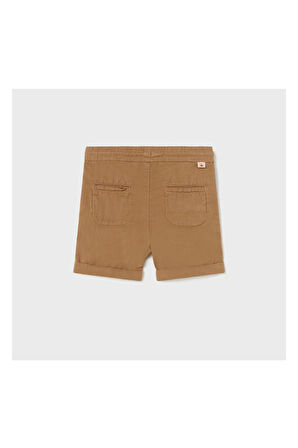 Mayoral Şort Keten İpli Düğmeli Bej