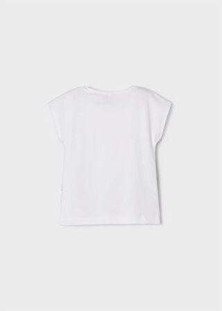Mayoral Kız Çocuk Zebralı Tshirt