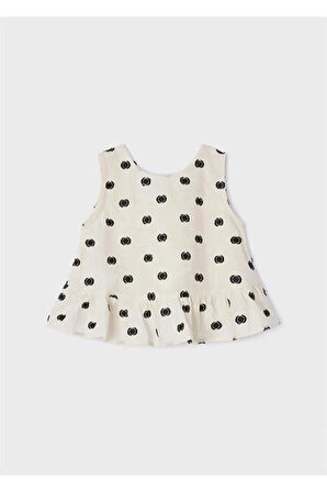 Mayoral kız  çocuk yazlık keten bluz 3140