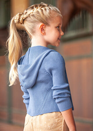 Mayoral kız çocuk kspişonlu triko hırka 3346