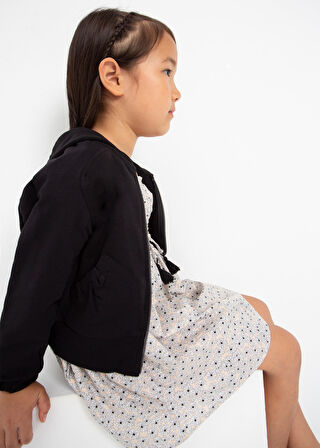 Mayoral kız çocuk kapişonlu hırka 3441