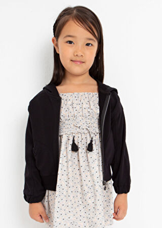 Mayoral kız çocuk kapişonlu hırka 3441