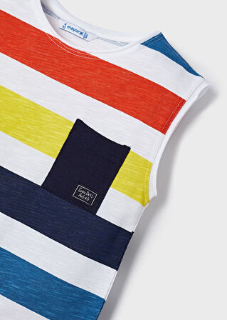 Mayoral erkek çocuk tişört şort 3 lü set 3677