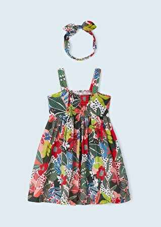 Mayoral kız çocuk yazlık denim elbise 3941