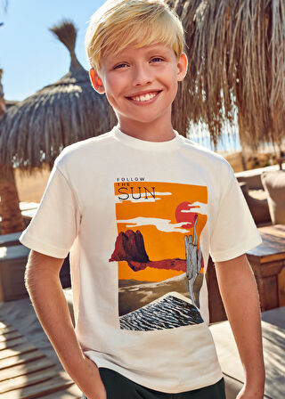 Mayoral erkek çocuk tişört şort 2 li set 6654