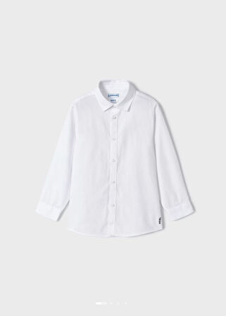 146 Mayoral erkek çocuk uzun kol basıc gömlek 146