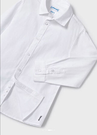 146 Mayoral erkek çocuk uzun kol basıc gömlek 146