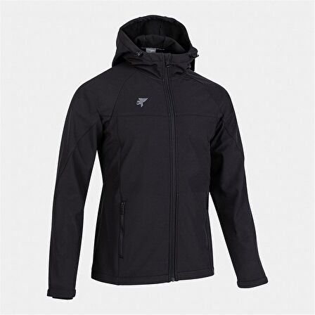 Joma EXPLORER SOFT SHELL - Erkek Siyah Spor Ceket - 102481.100