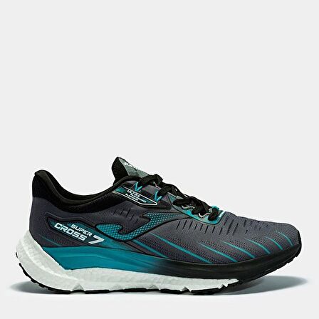 Joma Gri - Turkuaz Erkek Koşu Ayakkabısı RCROSW2212-R.SUPER CROSS MEN 2212 G