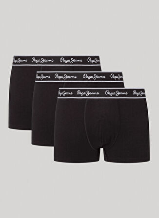 Pepe Jeans Siyah Erkek Boxer PMU10975 999 PEPE TK 3P