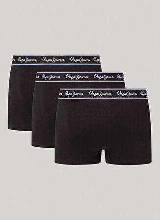 Pepe Jeans Siyah Erkek Boxer PMU10975 999 PEPE TK 3P