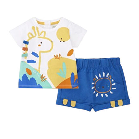 Erkek Bebek Tişört-Şort Takım 11368944