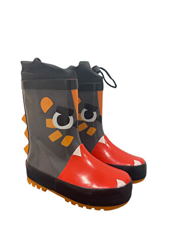 Tuc Tuc Erkek Çocuk Yağmur Çizmesi 25-30 Numara Oranj