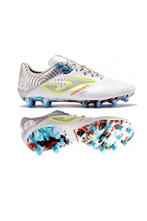 Joma XPAS2332FG Xpander2332 Beyaz/Gümüş Erkek Krampon