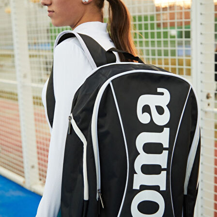 Joma Ayakkabı Bölmeli Sırt Çantası Siyah - Beyaz