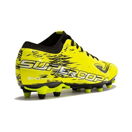 Joma Supercopa 2309 Fg Krampon Fosforlu Sarı-Siyah