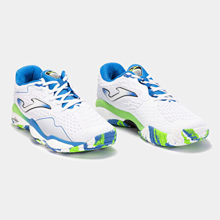 Joma Erkek Tenis Maç Ayakkabı Break Men 2302 White Royal Tbrew2302Ac