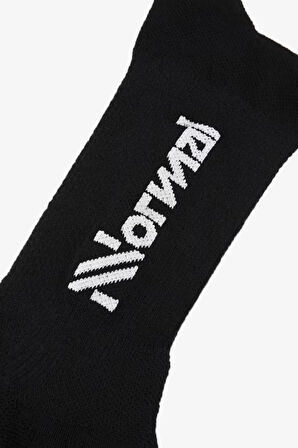 NNormal Merino Unisex Siyah Çorap N2AMS01-001