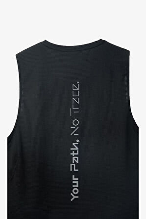 NNormal Race Tank Erkek Siyah Yarış Atleti N1CMRT2-001