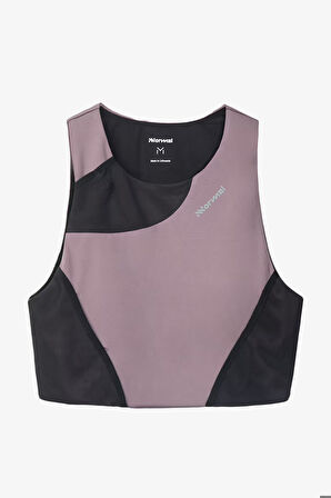 NNormal Trail Cropped Kadın Mor Spor Bra N2CWTB1-002