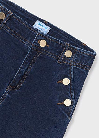 Mayoral kız çocuk denim  likralı  pantolon  7501 