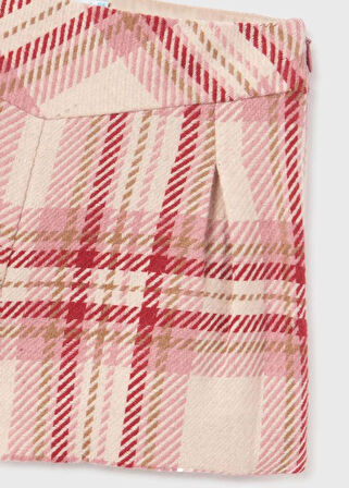  Abel&lula kız çocuk ekose şort 5768