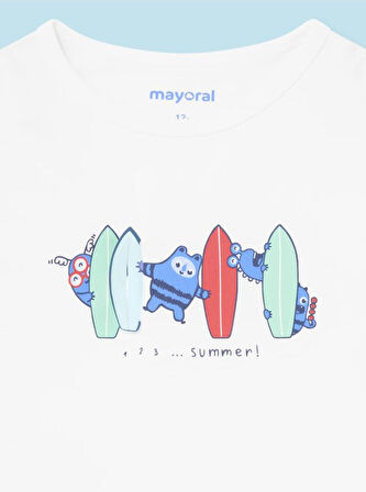 Mayoral erkek bebek yazlık tişört 1036