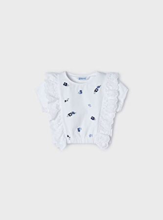 Mayoral  kız çocuk yazlık bluz  3088