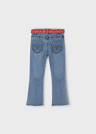Kız Çocuk Jean Pantolon-Mavi | 3 YAŞ
