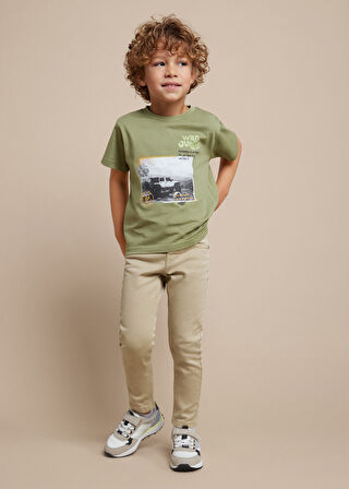 Erkek Çocuk Jean Pantolon-Krem | 5Y