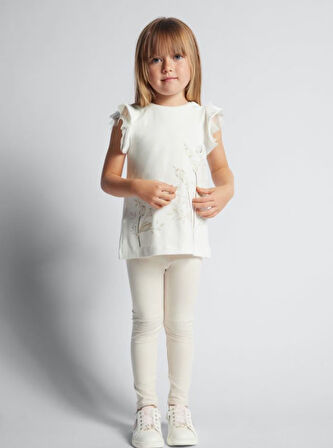 Mayoral kız çocuk tişört  tayt2 li  set  3707