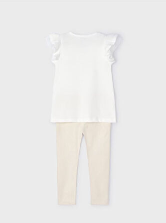 Mayoral kız çocuk tişört  tayt2 li  set  3707