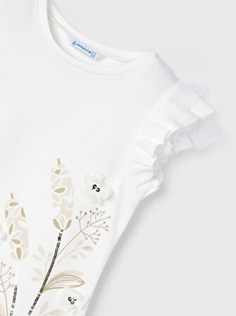 Mayoral kız çocuk tişört  tayt2 li  set  3707