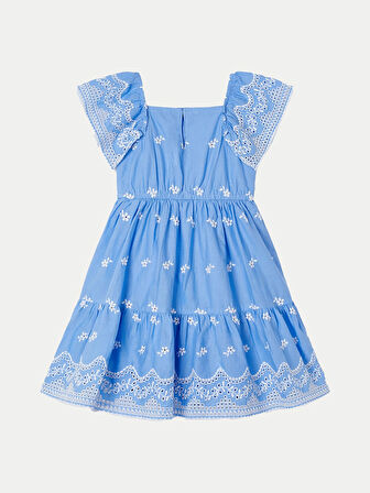 Mayoral kız çocuk nakışlı elbise 3933