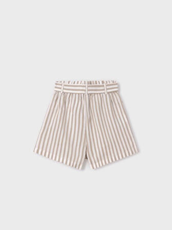 Mayoralkız çocuk  keten şort   6291