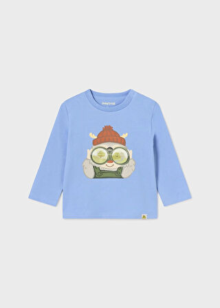 Mayoral Erkek Bebek Baskılı Sweatshirt