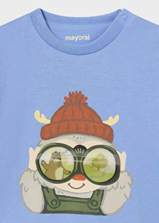 Mayoral Erkek Bebek Baskılı Sweatshirt