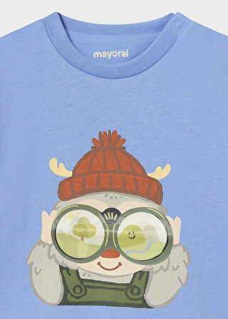 Mayoral Erkek Bebek Baskılı Sweatshirt