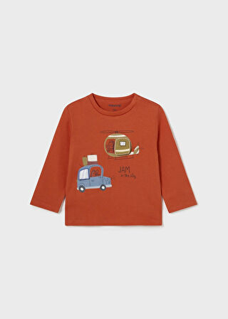 Mayoral Erkek Bebek Baskılı Sweatshirt