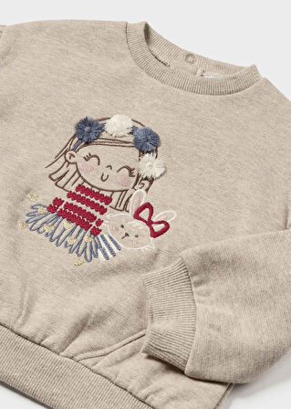 Mayoral Kız Bebek Sweatshirt
