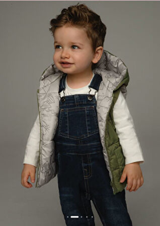 Mayoral erkek bebek denim salopet  2637