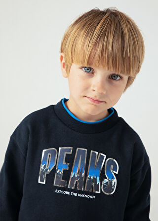 Erkek Çocuk KAZAK -Lacivert | 8 YAŞ