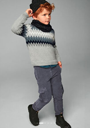 Mayoral erkek  çocuk fitilli kadife pantolon 4535