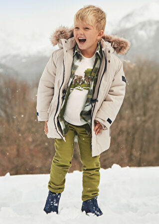 Erkek Çocuk Sim Fit Pantolon Yeşil | 7Y