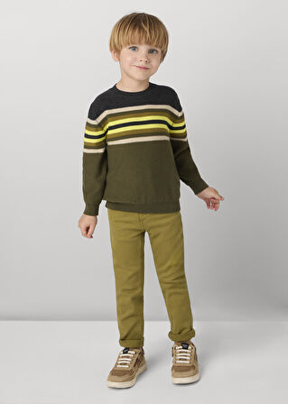 Erkek Çocuk Sim Fit Pantolon Yeşil | 7Y
