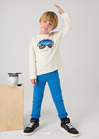 Mayoral erkek  çocuk  slim fit likralı pantolon 4539