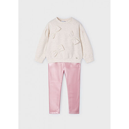 Mayoral Kız Çocuk Sweatshirt Tayt Takım 4707
