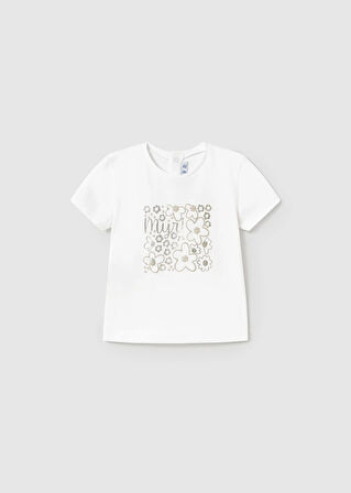 Mayoral Kız Bebek Baskılı Tshirt