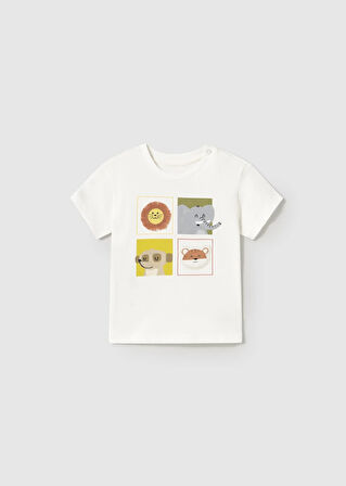 Mayoral Erkek Bebek Baskılı Tshirt
