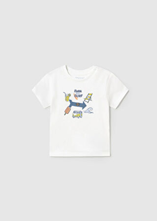 Mayoral Erkek Bebek Baskılı Tshirt